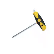 Wiha Tools 54007 Soft Grip Dual Drive BallEnd Hex Inch T-Handle 3/32"