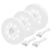Motion Sensor Rechargeable Stair Lights for Under Counter, Bedroom