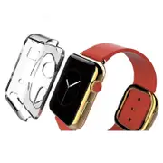 For Apple Watch Series 1,38-mm Case,Clear Crystal TPU Protective Cover