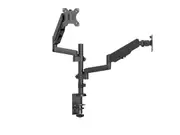 Brateck Dual Monitor Full Extension Gas Spring Dual Monitor Arm