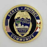 Jacksonville, FLORIDA Sheriffs Office - Challenge Coin - Sheriff MIKE WILLIAMS