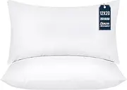 Utopia Bedding Throw Pillows Insert (Pack of 2, White) - Bed and Couch Pillows - Indoor Decorative Pillows (30x50 cm (Pack of 2), White)