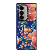Galaxy Z Fold6 Impact Case Clear 2 Vintage Posh Android case