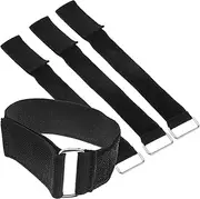 Multipurpose Fastening Cable Straps Strong Buckles 4 Pack Elastic and Sturdy for Organization