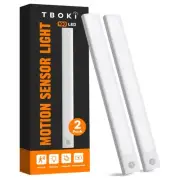 Under Cabinet Lights (2 Pack, 16 Inches), 100 LED Rechargeable Under Cabinet ...