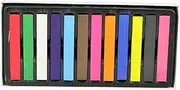 TOVINANNA Temporary Hair Chalk Kit 12 Pastel Colors Instant Diy Hair Dye for Changes