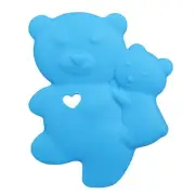 Baby Silicone Teether Teddy Bear Teething Jewelry
