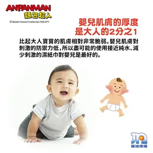 ANPANMAN 麵包超人-AN麵包超人日製抗菌濕紙巾隨身包25張(2入)-快速出貨