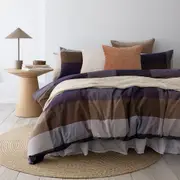 Bambury Sullivan Quilt Cover Set Blue