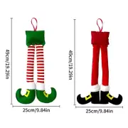 High Quality Car Christmas Elf Legs Tree Decor for Car Christmas Tree USA Seller