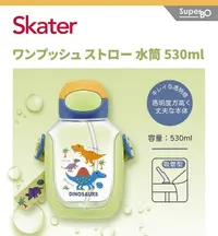在飛比找樂天市場購物網優惠-日本Skater 6DX吸管水壺(530ml)(497330