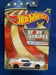 Hot Wheels Stars & Stripes Series #1/10 AMC Javelin AMX Diecast 1:64 Scale New