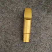 Sax Metal Mouthpiece Tenor Soprano Alto Pure Copper Mouthpiece with Clip Cap