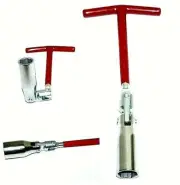 Spark Plug Socket Wrench 13/16" 21mm Remover Installer t-handle Universal Joint