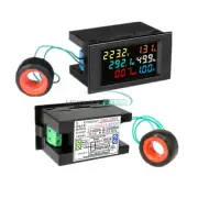 100A Voltage Current Power Meter Frequency Factor Detector AC 80-300V/200-450V