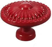 10PC Retro Style Ceramic Door Knob For Cupboard/Cabinet/Bathroom/Drawer Great Furniture Ornaments For Nursery/Baby Room|ceramic door knobs|door knobretro door knobs - - (Color: Red)