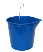 Sabco 10 Litre Round Bucket with Pourer and Metal Carry Handle
