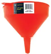10" Red Jumbo Funnel OIL COOLANT GAS DIESEL ETC.