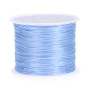 Elastic Cord DIY Making Stretchy String Thread Rope Craft Wire, Light Blue