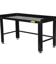 JEGS Heavy Duty Metal Work Bench Table 1600 lb Capacity 59x27 Top