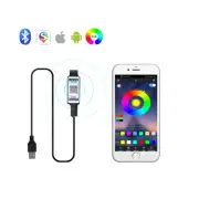USB 5V 12V 24V LED Controller Light Strip For RGB LED Strip Bluetooth Controller