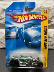 Hot Wheels 2008 New Models 02 of 04 Spector 002/196 Silver/Green