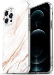 Vena Melange Marble Case For Apple iPhone 12 Pro Max Glitter Sparkle Bumper Case