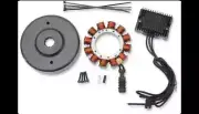 DS 32A Black Charging System Kit Stator Regulator HD Super Glide 71-94