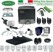 Sliding Gate Opener Wireless Controller Kit Heavy Duty Strong All Metal Gears