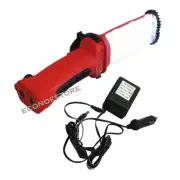 2 Hooks 100 LED Worklight Rechargeable Bright Magnetic Holder Work Light