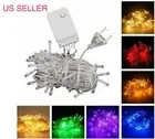 CONNECTABLE 33ft 100 LED Christmas Tree Fairy String Party Lights Lamp X'mas