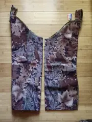 Vintage CABELA'S Brown Camouflage Hunting Chaps