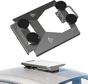 EAZUSE Starlink Mini Mount, Magnetic Car Mount for Starlink Mini, Heavy Duty with Handle, Silver Metal Magnetic Mount