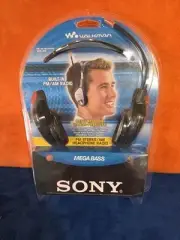 NewSony SRF-H4 Walkman FM Stereo/AM Headphone Radio Mega Bass AAA New In Box