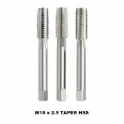 Bordo 3020-18.00T - M18 x 2.5 Taper HSS