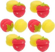 Ipetboom Soft Sponge Hair Rollers 12pcs Bangs Roller Gentle Curlers for Sleep Stylish Diy Hair Styling Tools