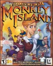 Escape From Monkey Island PC CD fight pirate hero ghost game LeChuck SEALED CASE