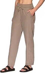 [Avalanche] Hiking Pants for Women, Quick Drying Woven Pant Lightweight Wide Leg Jogger with Pockets