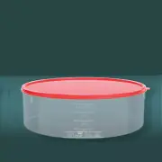 Pie Carrier Cake Storage Container with Lid | 10.5" Large round Plastic Cupcake