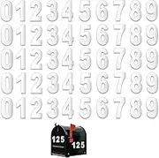 3 inch Reflective Mailbox Numbers for Outside 5 Sets Waterproof Mailbox Numbers Stickers Self-Adhesive 0-9 Vinyl Number Mailboxes, Signs, Cars, Trucks, Doors, Homes, Businesses, Address Number