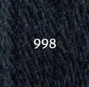 Appleton Tapestry Wool - 11 Yd Skein - 998 - Charcoal