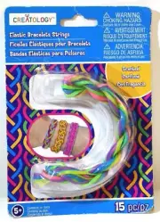 Creatology Elastic Bracelet Strings Bright Yellow Pink Green Blue