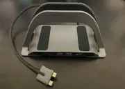 Minisopuru 10 in 1 Triple Display Docking Station with 4K DisplayPort & HDMI