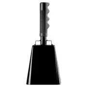 10Inch Steel Cow Bell with Handle, Cheering Bell and Loud Noise Makers for7803