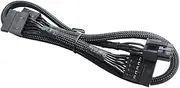 GinTai 6 pin to 3X SATA Drive Power Cable Replacement for EVGA Super NOVA 450-850 G2 B3 G3 G5 P2 B2 80 Plus (53.5cm)