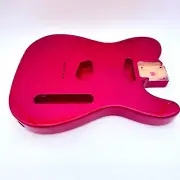 HooDoo Telecaster Body ASH Metallic Red HTB4154