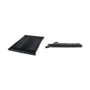StarTech.com 1U Adjustable Vented Server Rack Mount Shelf + 16 Outlet Horizon...