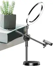 Camera Desk Mount - Overhead Tripod Adjustable Angle | Flexible Articulating Arm Heavy Duty Boom Arm Phone Holder | Overhead Camera Mount - Live Streaming Photography
