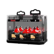 Freud 90-206 6 Piece Decorative Edge Quadra-Cut™ Router Bit Set