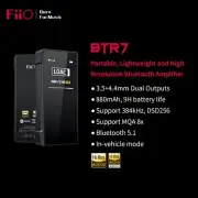 FiiO BTR7 Bluetooth Receiver & USB DAC/DSD CVC 8.0 Headphone Amp (Lightning Ver)